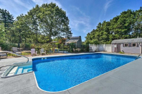 Mashpee House with Pool, Fire Pit and Furnished Patio!